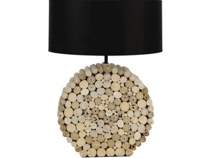 BOMBAY - Wooden table lamp _ Flam & Luce